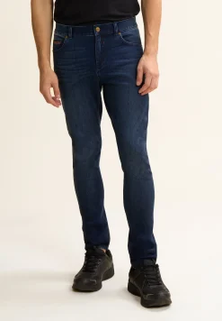 Freddy Jeans 5 Tasche Uomo Slim Fit in Bull Denim Elasticizzato-Uomo Jeans E Pantaloni