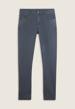 Freddy Jeans 5 Tasche Uomo Slim Fit Effetto Used in Bull Denim-Uomo Jeans E Pantaloni