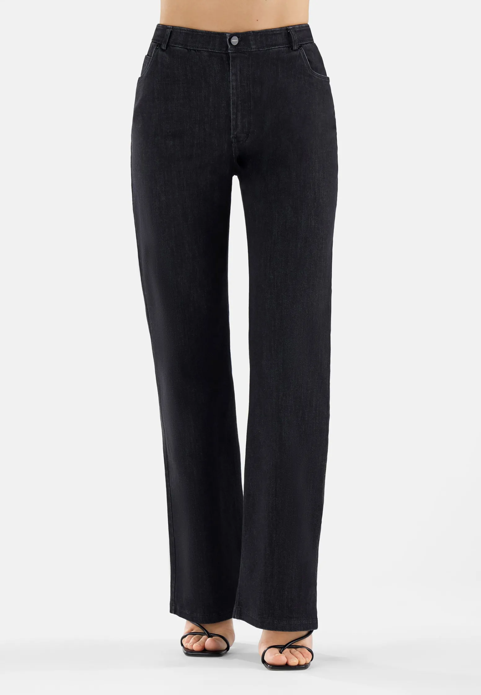 Freddy Jeans vita regular e gamba ampia con cuciture centro gamba-Donna Jeans E Pantaloni|Tutti I Pantaloni