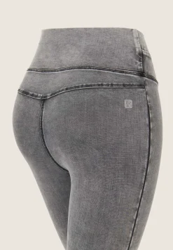 Freddy Jeggings N.O.W. 7/8 con vita alta in tencel denim-Donna Jeans E Pantaloni