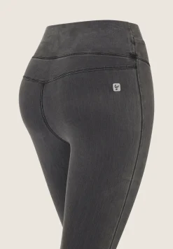 Freddy Jeggings N.O.W. 7/8 con vita alta in tencel denim-Donna Jeans E Pantaloni
