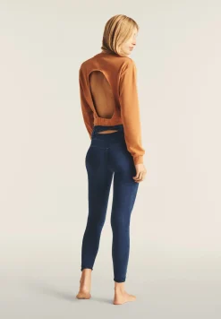 Freddy Jeggings N.O.W. 7/8 in jersey con vita alta e retro cut out-Donna Jeans E Pantaloni
