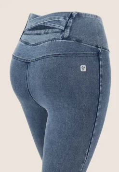 Freddy Jeggings N.O.W. 7/8 in jersey con vita alta e retro cut out-Donna Jeans E Pantaloni