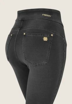 Freddy Jeggings N.O.W. skinny vita alta con impunture decorative-Donna Jeans E Pantaloni