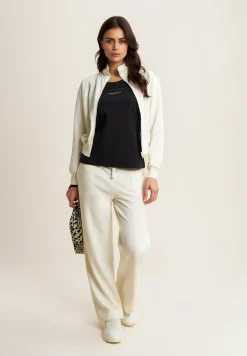 Freddy Jogger regular fit in french terry con gamba ampia-Donna Pantaloni Sportivi
