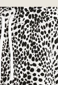 Freddy Jogger regular fit in french terry animalier-Donna Pantaloni Sportivi