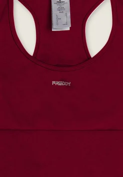 Freddy Jumpsuit aderente con apertura posteriore e cuciture shaping-Donna Pilates|Fitness