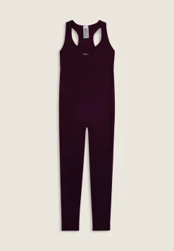 Freddy Jumpsuit aderente con apertura posteriore e cuciture shaping-Donna Pilates|Fitness