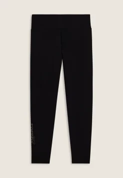 Freddy Leggings 7/8 a vita alta con logo in borchie-Donna Ginnastica|Leggings