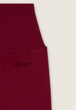 Freddy Leggings 7/8 a vita altissima con cuciture shaping-Donna Pilates|Fitness