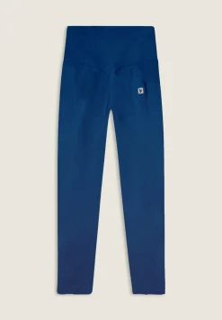 Freddy Leggings 7/8 a vita altissima in tessuto seamless a costine-Donna Pilates|Fitness