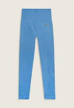 Freddy Leggings 7/8 a vita altissima in tessuto seamless a costine-Donna Pilates|Fitness