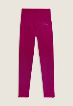 Freddy Leggings 7/8 a vita altissima in tessuto seamless a costine-Donna Pilates|Fitness