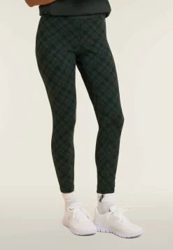 Freddy Leggings 7/8 con stampa geometrica laterale-Donna Ginnastica|Leggings
