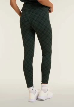 Freddy Leggings 7/8 con stampa geometrica laterale-Donna Ginnastica|Leggings