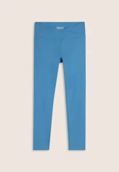 Freddy Leggings 7/8 effetto pelle vita regular-Donna Pilates|Fitness