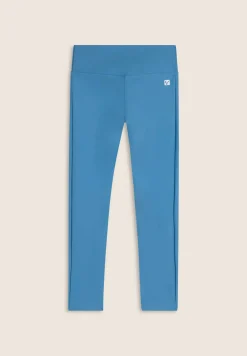 Freddy Leggings 7/8 effetto pelle vita regular-Donna Pilates|Fitness