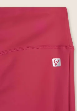 Freddy Leggings 7/8 effetto pelle vita regular-Donna Pilates|Fitness