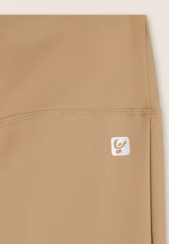 Freddy Leggings 7/8 effetto pelle vita regular-Donna Pilates|Fitness