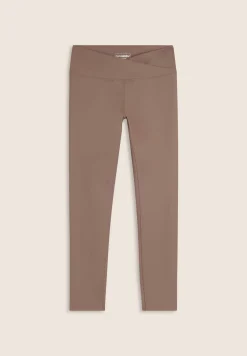Freddy Leggings 7/8 effetto pelle vita regular-Donna Pilates|Fitness