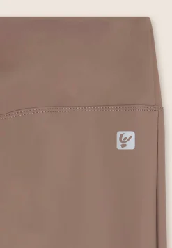 Freddy Leggings 7/8 effetto pelle vita regular-Donna Pilates|Fitness