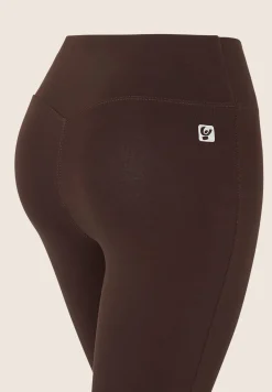 Freddy Leggings 7/8 in Jersey Elasticizzato con Vita Regular-Donna Pilates|Fitness