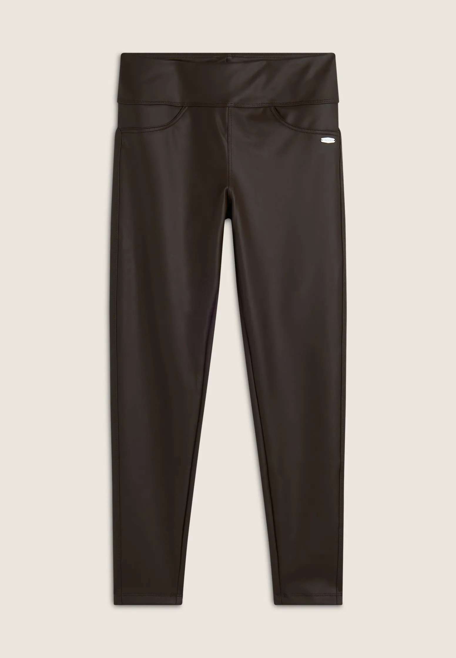Freddy Leggings 7/8 in tessuto coated per un effetto pelle-Donna Leggings|Tutti I Pantaloni