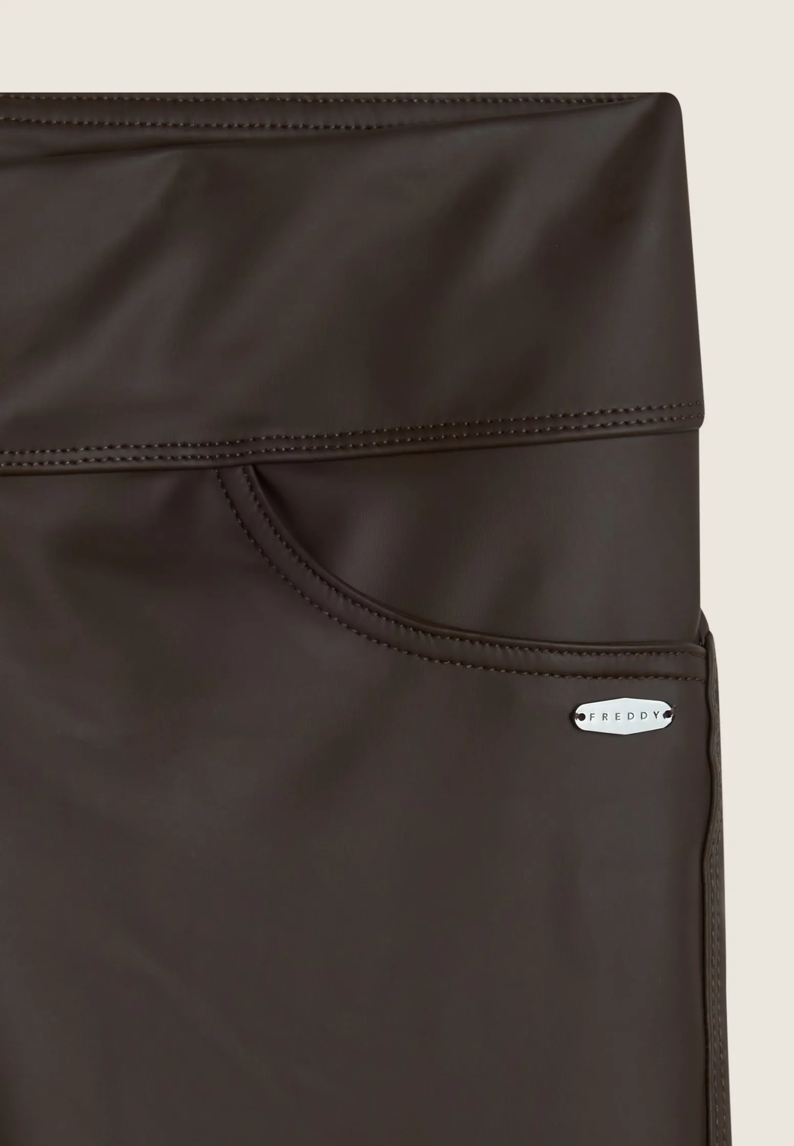 Freddy Leggings 7/8 in tessuto coated per un effetto pelle-Donna Leggings|Tutti I Pantaloni
