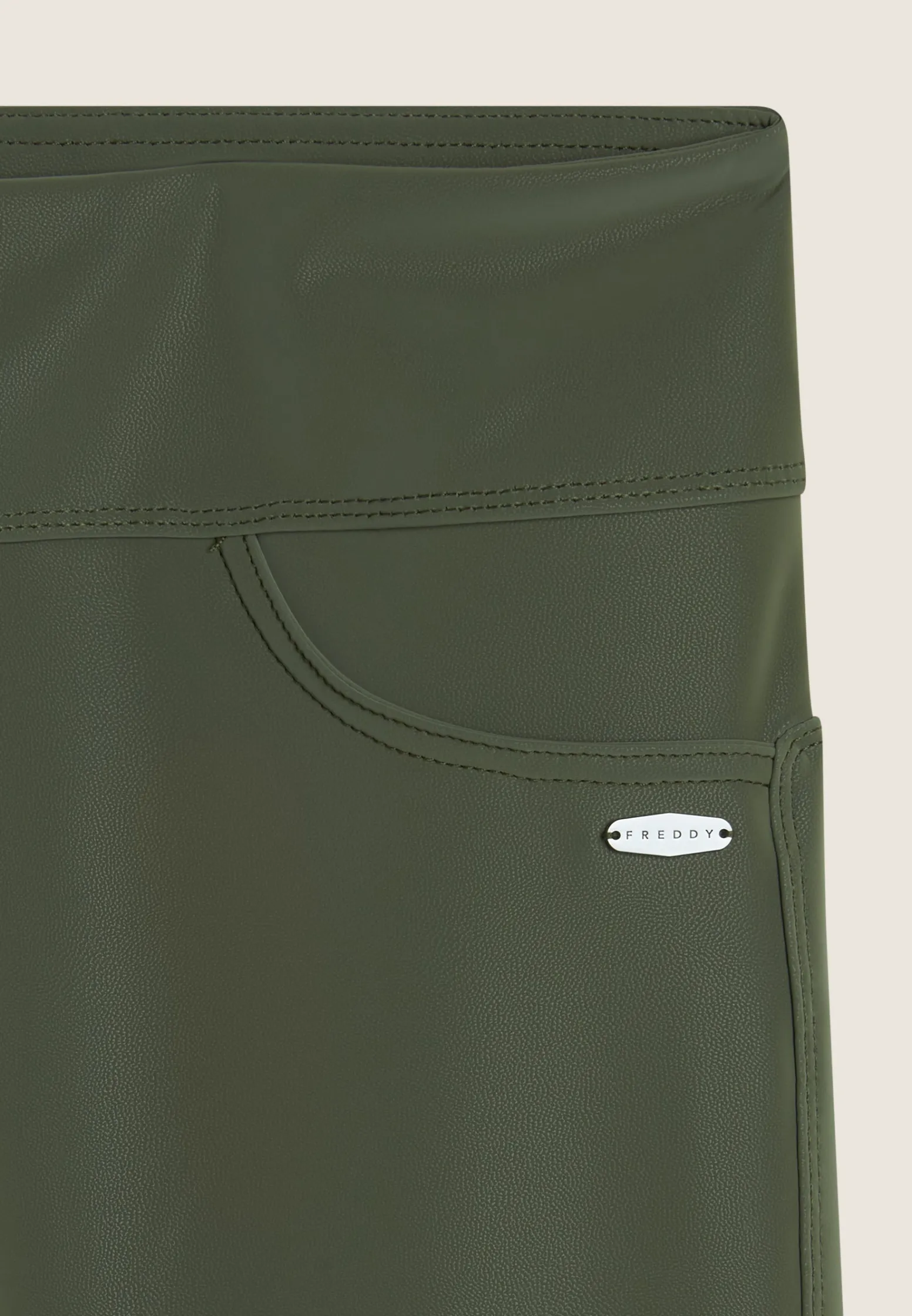 Freddy Leggings 7/8 in tessuto coated per un effetto pelle-Donna Leggings|Tutti I Pantaloni