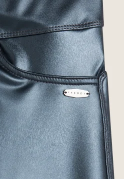 Freddy Leggings 7/8 in tessuto coated per un effetto pelle-Donna Leggings|Tutti I Pantaloni
