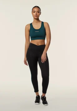 Freddy Leggings 7/8 in tessuto tecnico con vita alta a incrocio-Donna Padel|Pilates