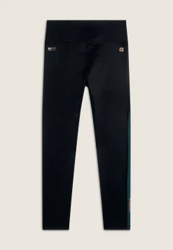 Freddy Leggings 7/8 in tessuto tecnico con vita alta a incrocio-Donna Padel|Pilates
