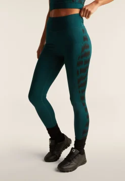 Freddy Leggings 7/8 vita alta con dettagli maculati-Donna Padel|Pilates