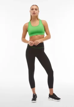 Freddy Leggings 7/8 vita alta con dettagli colorati-Donna Padel|Pilates