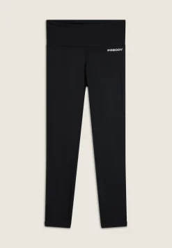 Freddy Leggings 7/8 vita alta in jersey con banda laterale-Donna Padel|Pilates