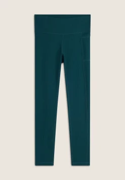 Freddy Leggings 7/8 vita alta in tessuto tecnico a costine-Donna Padel|Pilates