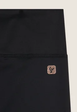 Freddy Leggings 7/8 vita alta in tessuto tecnico con banda floreale-Donna Padel|Pilates