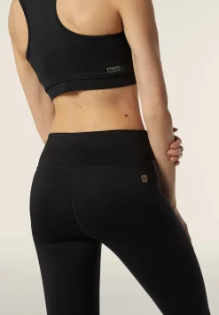 Freddy Leggings 7/8 vita alta in tessuto tecnico con stampa metal-Donna Pilates|Fitness