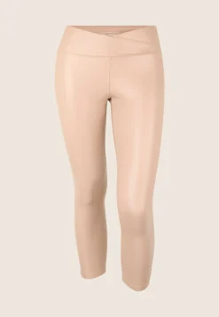 Freddy Leggings 7/8 vita regular effetto lucido con incrocio-Donna Pilates|Leggings