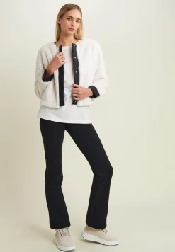 Freddy Leggings a zampa in felpa elasticizzata-Donna Fitness|Pantaloni Sportivi