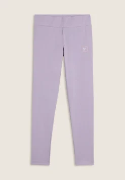 Freddy Leggings Bambina in jersey elasticizzato con logo ricamato- Leggings