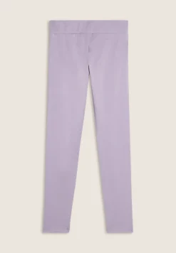 Freddy Leggings Bambina in jersey elasticizzato con logo ricamato- Leggings
