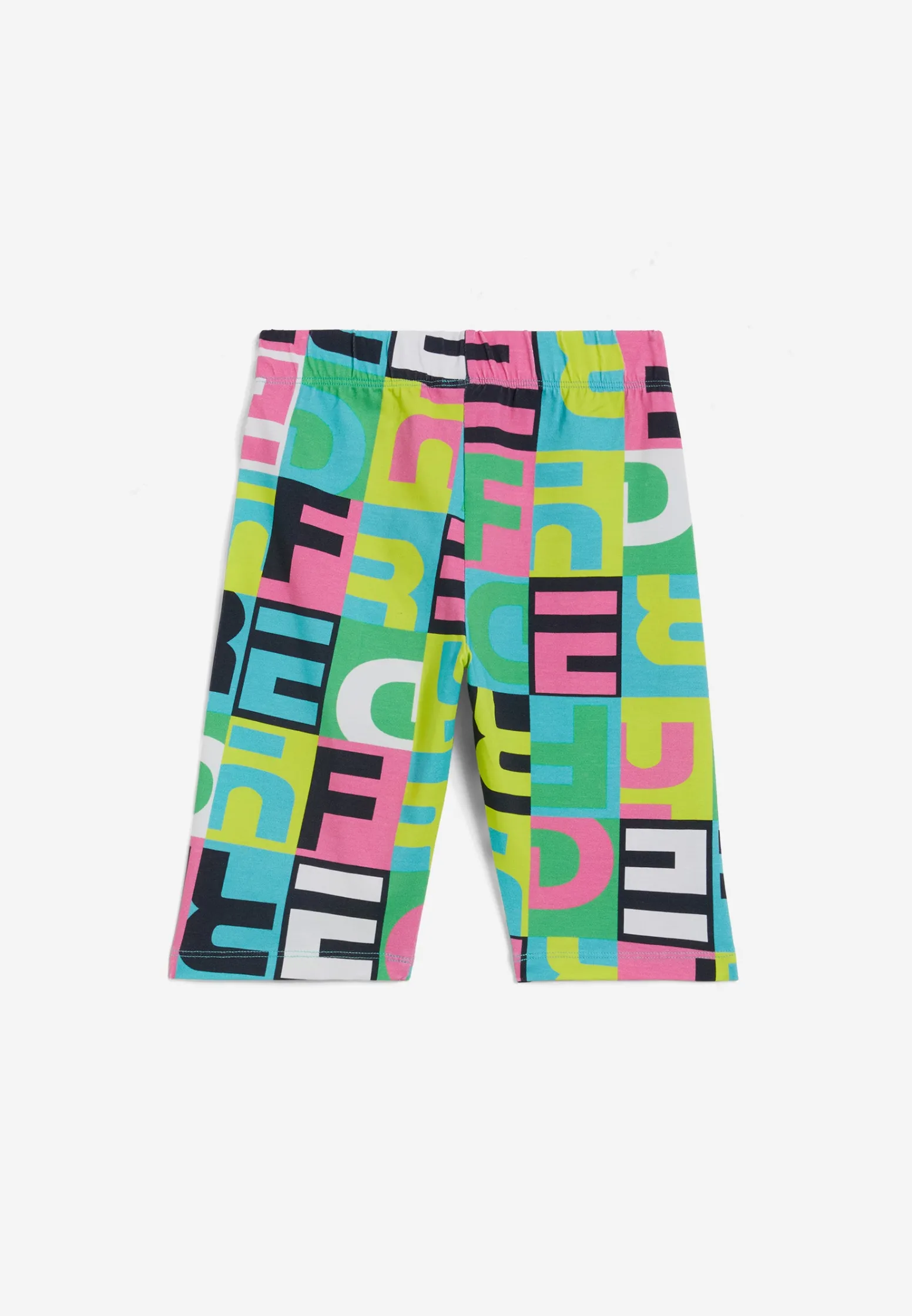 Freddy Leggings biker da bambina in jersey fantasia multicolore- Shorts