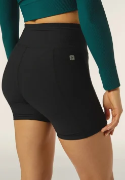 Freddy Leggings biker vita alta in tessuto tecnico a costine-Donna Pilates|Fitness