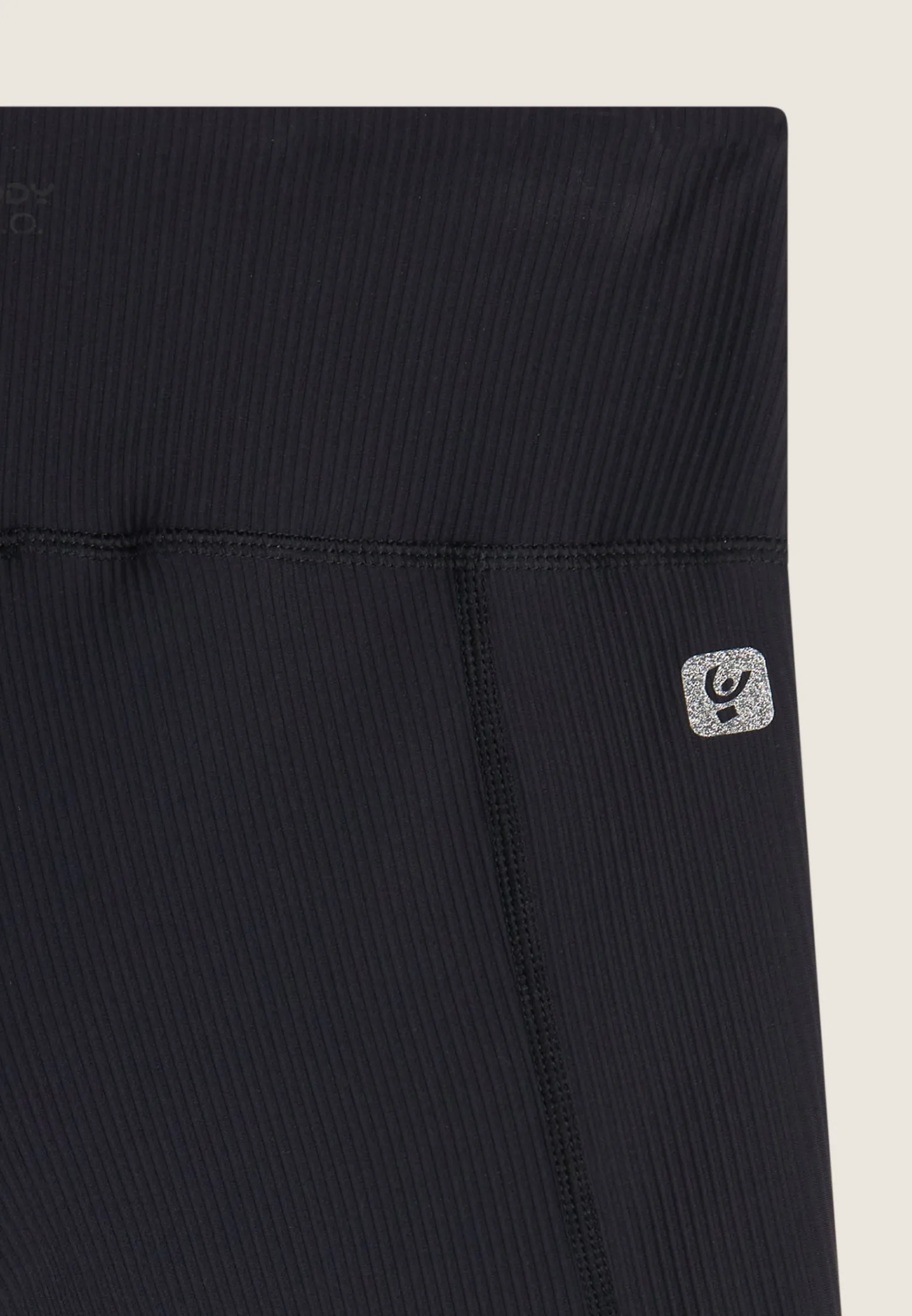 Freddy Leggings biker vita alta in tessuto tecnico a costine-Donna Pilates|Fitness