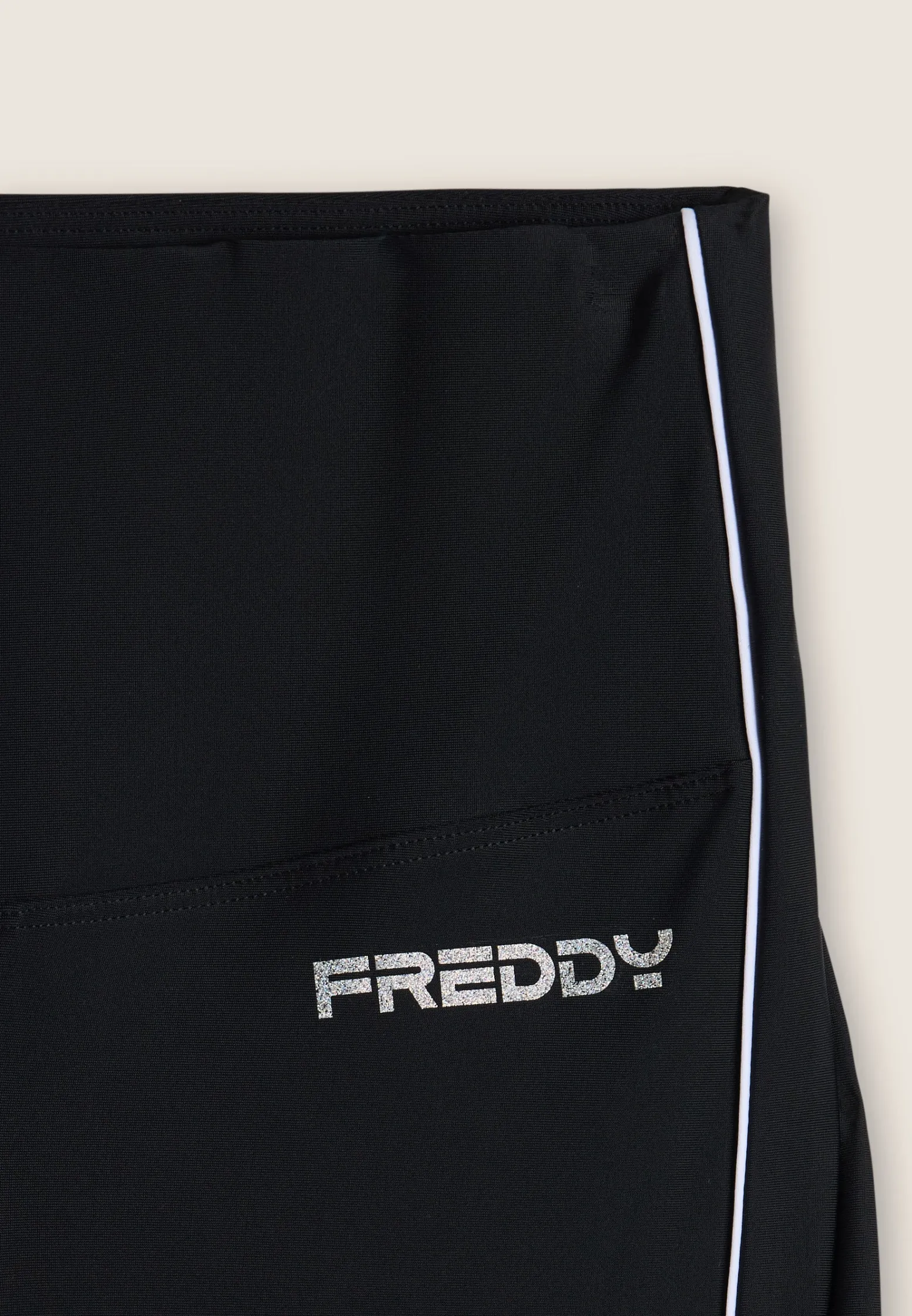 Freddy Leggings Corsaro a Vita Alta con bordature a contrasto-Donna Pilates|Fitness