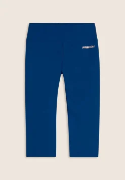 Freddy Leggings corsaro vita alta in tessuto tecnico elasticizzato-Donna Pilates|Fitness
