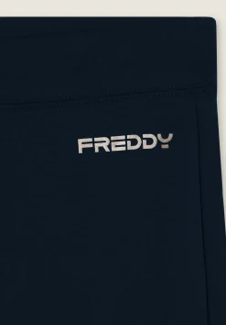 Freddy Leggings flare in felpa elasticizzata-Donna Pilates|Ginnastica