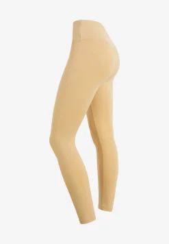 Freddy Leggings in cotone con carré a cuore e vita alta-Donna Pilates|Fitness