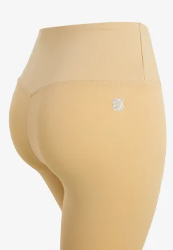 Freddy Leggings in cotone con carré a cuore e vita alta-Donna Pilates|Fitness